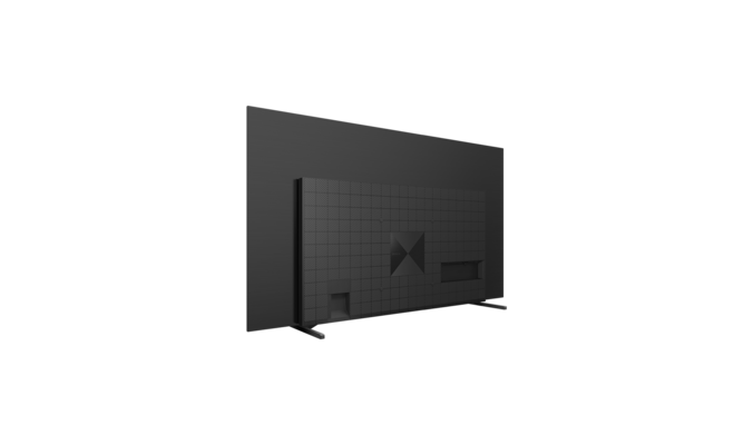 Телевизор BRAVIA XR A80J, вид с угла сзади