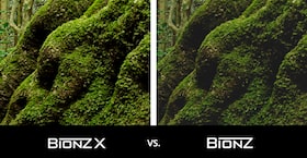 Сравнение нового процессора BIONZ X™ и предыдущей модели BIONZ