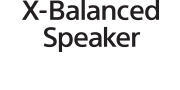 Логотип динамика X-Balanced Speaker