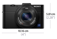 Изображение Усовершенствованная камера RX100 II с матрицей типа 1.0