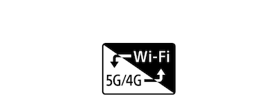 Логотип Wi-Fi 4G / 5G