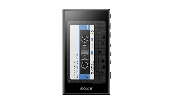 Плеер NW-A100 Walkman с интерфейсом в виде аудиокассеты