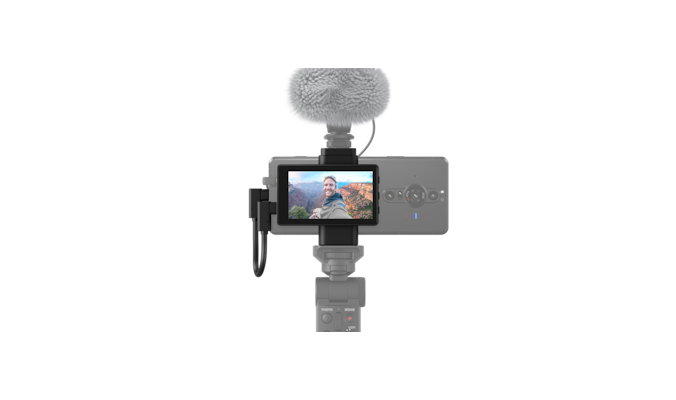 Vlog Monitor для Xperia PRO-I с внешним микрофоном и рукояткой для съемки