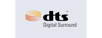 Логотип цифрового объемного звука DTS