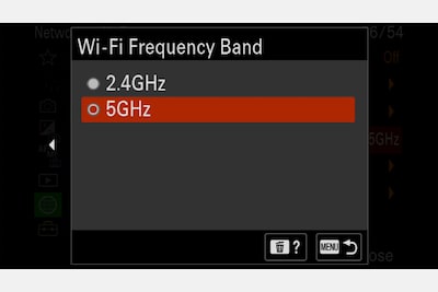 Изображение экрана настройки Wi-Fi