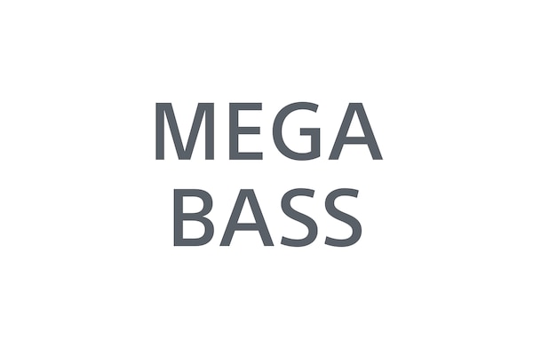 Значок MEGA BASS.
