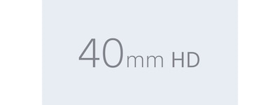 Значок 40-миллиметрового HD-динамика