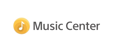 Логотип приложения Sony Music Center.