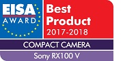 EISA logo Sony RX100V
