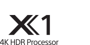 4K HDR Processor X1™