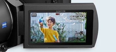 Изображение 4K-видеокамера HandyCam® AX43 с матрицей Exmor R™ CMOS