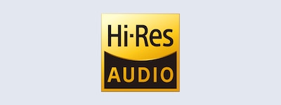 Логотип аудио высокого разрешения