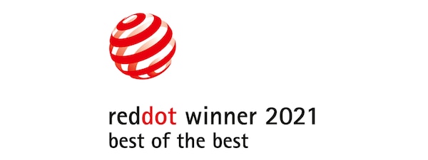 Логотип обладателя награды Red Dot: Best of the Best 2021