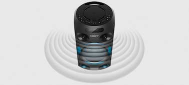 Изображение Аудиосистема мощного звука V02 с технологией BLUETOOTH®