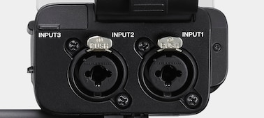 Изображение ручки камеры с гнездом XLR