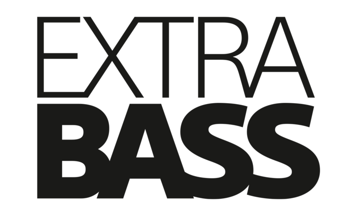 Черный логотип Extra Bass™