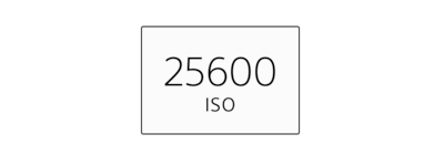 Графика 25600 ISO