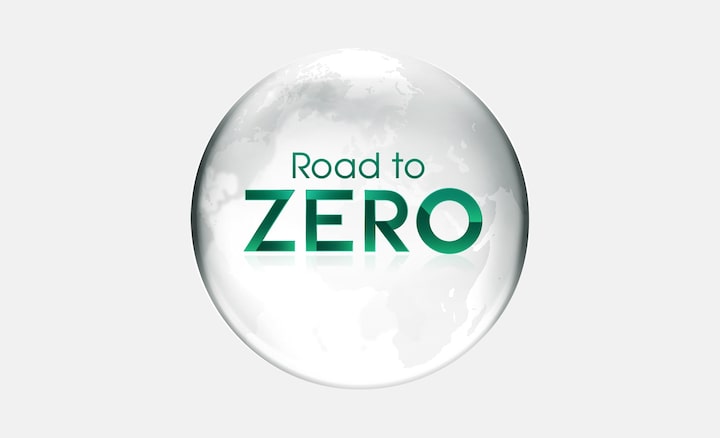 Изображение, иллюстрирующее инициативу Road to Zero компании Sony