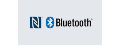 Логотипы NFC и Bluetooth
