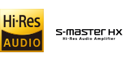 Логотипы аудио высокого разрешения и S-Master HX™
