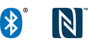 Логотипы Bluetooth и NFC