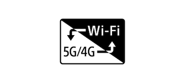 Логотип 5G/4G и Wi-Fi
