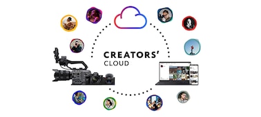 Логотип Creators' Cloud от Sony