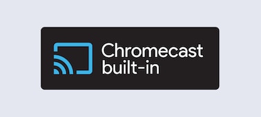 Логотип Chromecast built-in
