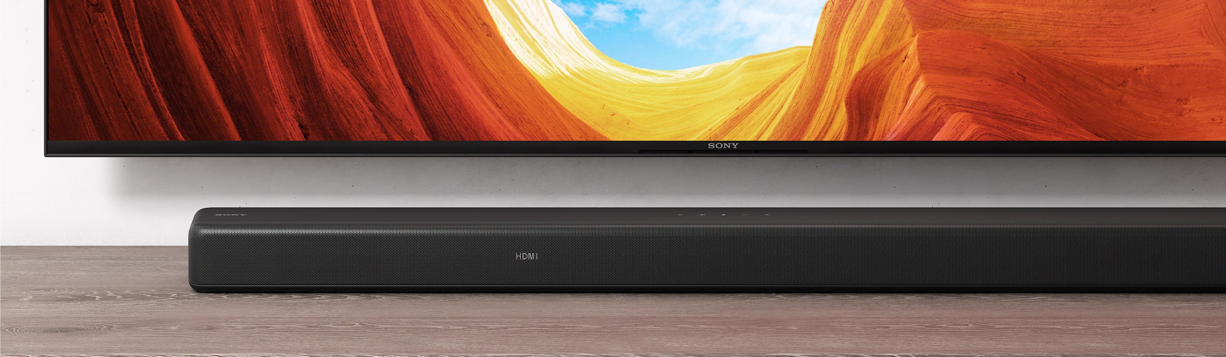 Саундбар HT-G700 с телевизором BRAVIA от Sony