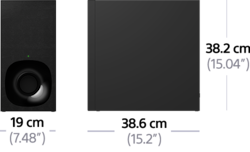 Изображение 3.1-канальный саундбар с поддержкой Dolby Atmos® / DTS:X™ и технологией Wi-Fi / Bluetooth® | HT-ZF9