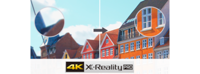 Логотип 4K X-Reality PRO